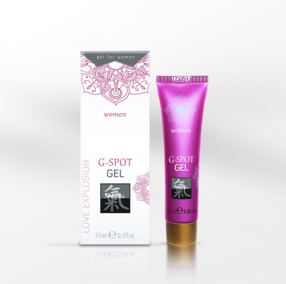 Интимный гель для возбуждения HOT Shiatsu G-SPOT GEL women 15 мл.