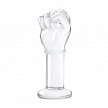 Анальный фистинг-плаг из стекла 5 in Glass Fist Butt Plug