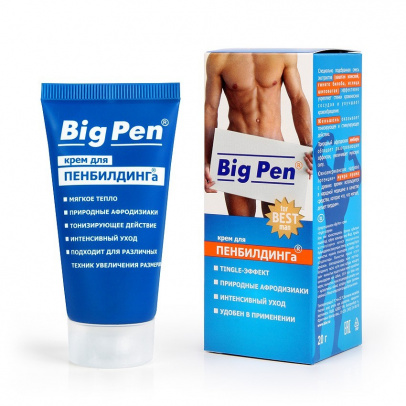 Крем big pen для мужчин 25 г арт. lb-90005