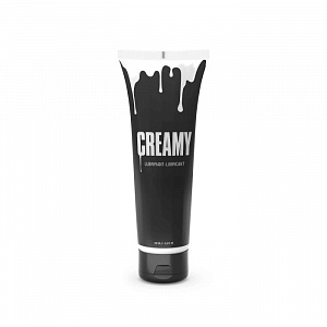 Лубрикант на водно-силиконовой основе Creamy с имитацией спермы