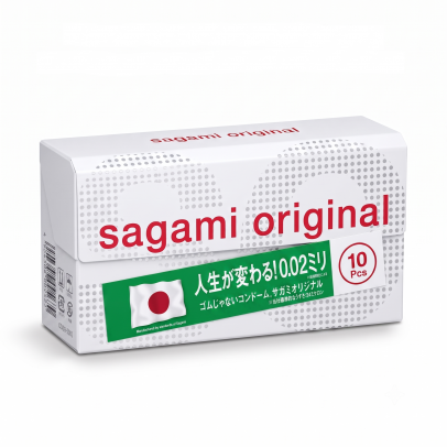 Презервативы Sagami Original 002, полиуретан, 10 шт.