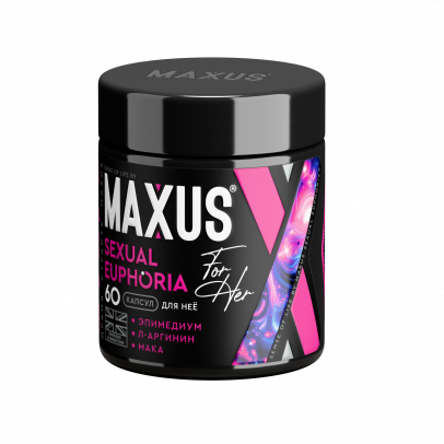 БАД SENSE OF LIFE by MAXUS Сексуальная Эйфория для неё, Sexual Euphoria for her, 60 капсул