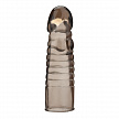 Шестидюймовый увеличитель для пениса Ribbed Realistic Penis Enhancing Sleeve Extension