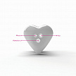 Вибромассажёр Mystim Heart's Desire, розовый