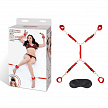 Фиксатор позиций для рук и ног красный Classic Bedspreader