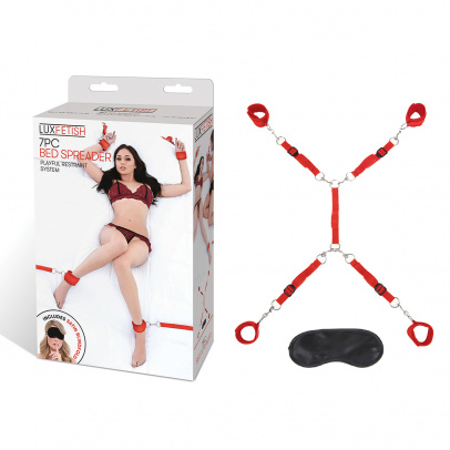 Фиксатор позиций для рук и ног красный Classic Bedspreader