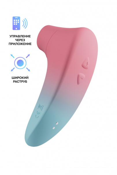 Вакуумно-волновой стимулятор клитора LOVENSE Tenera 2 PulseSense, розовый (арт. LE-44)