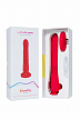 Фрикционный фаллоимитатор с вибрацией LOVENSE Gravity, красный, силикон, 25,9 см (арт. LE-26)