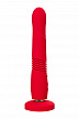 Пульсатор Gravity Lovense TPE, красный, силикон, 25,9 см