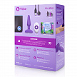 Анальная премиум-пробка с 3 моторами B-Vibe Trio Plug PURPLE