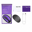 Вибратор для пар We-Vibe Sync Go, светло-фиолетовый, 7,5 см, Ø 3,1 см, кейс в подарок (арт. SNSY5SG4)