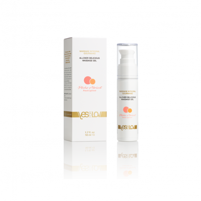 Универсальный массажный гель 3 в 1 персик-абрикос ALLOVER DELICIOUS MASSAGE GEL | Peach-Apricot