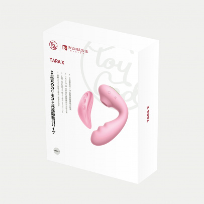 Вакуумный вибростимулятор BeYourLover Tara с дистанционным управлением, розовый (арт. TW05Y)