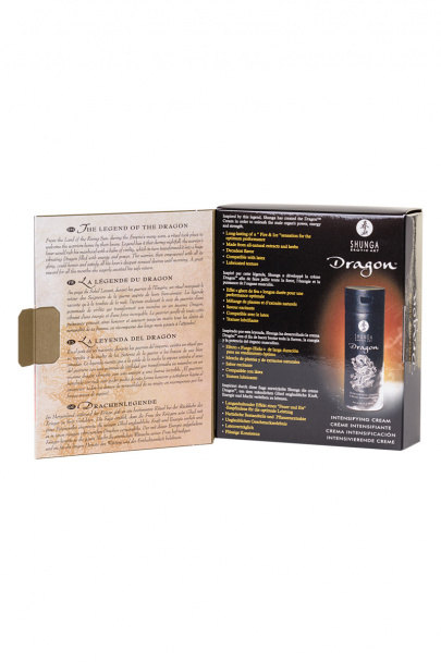 Усиливающий крем для пар Shunga Dragon, возбуждающий эффект «ледяного огня», 60 мл (275200)