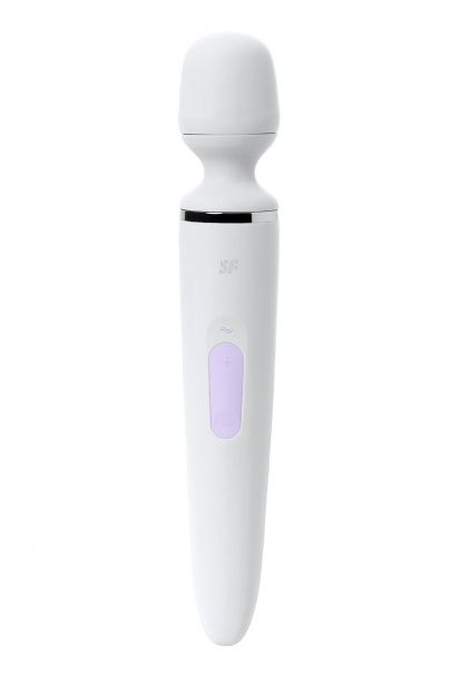 Нереалистичный вибратор Satisfyer Woman Wand, ABS пластик, белый, 34 см (арт. J2018-47-2)