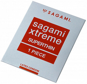 Презервативы Sagami, xtreme, 0.04, латекс, 19 см, 5,2 см