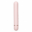 Силиконовый мини-вибратор класса люкс Le Wand Baton розовое золото
