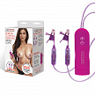 Многоскоскоростной вибромассажер для сосков Remote Control Vibrating Nipple Clips