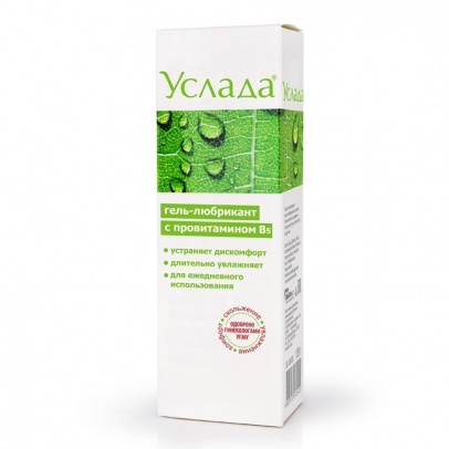 Гель-лубрикант «Услада» с провитамином B5, 120 Г (арт. 10005)
