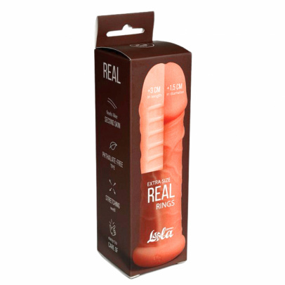 Фаллоудлинитель Real Extra Size Rings, 15,5 см, Ø 5 см (арт. 7013-01lola)
