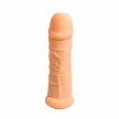 Фаллоудлинитель Real Extra Size Bubbles, 15,5 см, Ø5 см (арт.7014-01lola)