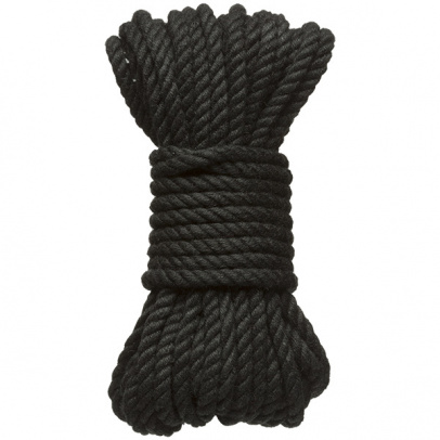 Верёвка для связывания и фиксации MERCI BIND & TIE, 9,14 м, чёрная