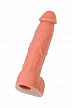 Сменный фаллос для секс-машины Ловенс (Lovense), ТПЭ (TPE), телесный, 13,8 см (арт. LE-30)