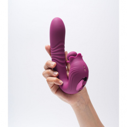 Вибратор Селав Кампанула (Selove Campanula), фиолетовый, 18,2 см (арт. SE203-purple)