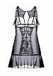 Эротическая комбинация Erolanta Margarita, черный (54-56)