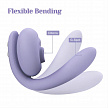 Сиреневый вакуумный стимулятор клитора и G-точки OG Flow Bean Vibrator