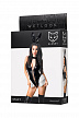 Боди Glossy Stacy из материала Wetlook, XL