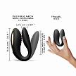 Вибратор для пар с пультом Dorcel Perfect lover, черный (арт. 6072370)