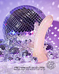 Фаллоимитатор из жидкого силикона Love to Love DILDOLLS - EXTRAVAGANZA лимитированная версия