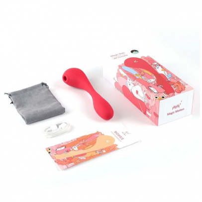 Вибратор Magic Motion Bobi, красный, 20,5 см, Ø 3,3 см (арт. 861160)