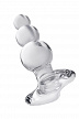 Анальная втулка Sexus Glass, стекло, прозрачная, 10,5 см, Ø 3,5 см (арт. 912178)
