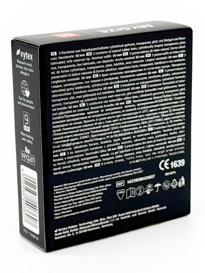 Презервативы My Size Pro 60, 3 шт
