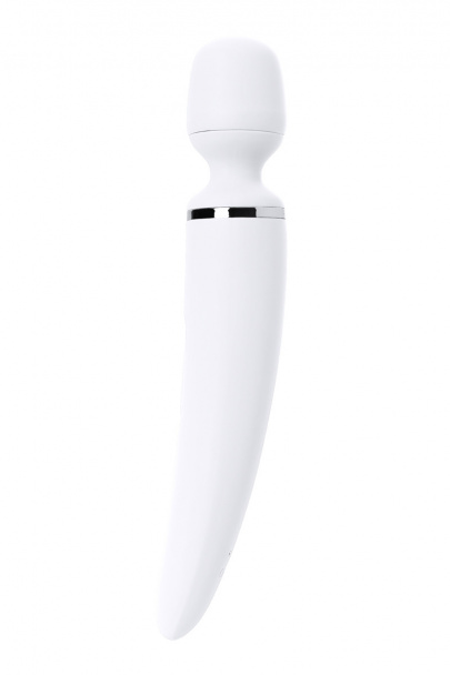 Нереалистичный вибратор Satisfyer Woman Wand, ABS пластик, белый, 34 см (арт. J2018-47-2)