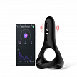 Виброкольцо Magic Motion Rise черное