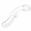 Анально-вагинальный фаллоимитатор 12,5 in Girthy Double Sided Dong With Anal Bead Grip Handle