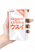 Презервативы Sagami, xtreme, 0.04, латекс, 19 см, 5,2 см, 15 шт. (арт. 143147)