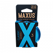 Презервативы MAXUS Классические (Classic) в железном кейсе, Х-Серия (X-Edition) 3 шт