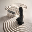 Фаллоимитатор Strap-on-me ROTATING & VIBRATING REALISTIC DILDO с вращением и вибрацией L, черный