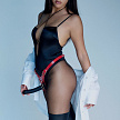 Пояс для страпона Strap-on-me HARNAIS SIMILI FABULOUS, красный