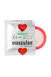 Презервативы Masculan, 19 см, Ø5,3, Анатомические (Anatomic)