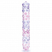 Фаллоимитатор с массажными точками 9" PURPLE ROSE