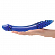 Двухголовый рельефный стимулятор 11 in Double-sided Glass Dildo For G-Spot P-Spot Stimulation