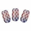 Набор лаковых полосок для ногтей Блестящий градиент NAIL FOIL