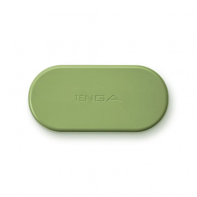 Эрекционное кольцо Tenga paiRING+ с усиленной вибрацией, лайм