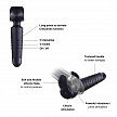 Вибромассажёр для мужчин Manwan MAN.WAND EVO - BLACK PLUM