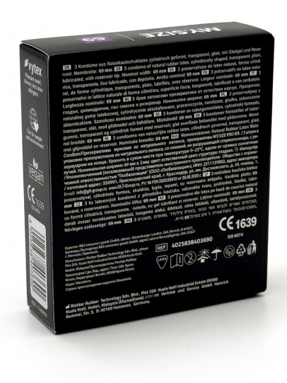 Презервативы My Size Pro 69, 3 шт